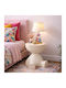 Bedside Table White 36x36x38cm