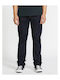 Herren Jeanshose Slim Gerade Passform Blau