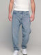 Men's Elastic Jeans Pants with Relaxed Fit Blue BENT 1568
