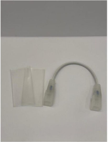 6x13 Neon Flex Verbindungskabel für 2-Leitungs LED Streifen Monochrome Universe 2-u015707