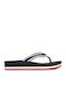 Flip Flops With Platforms In Navy Blue Colour