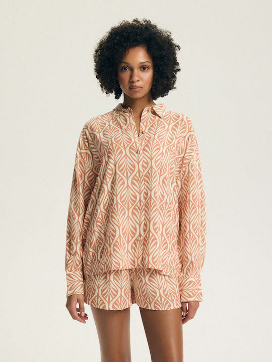 Henderson Henderson Damen Schlafanzug & Pyjamas Winter Orange
