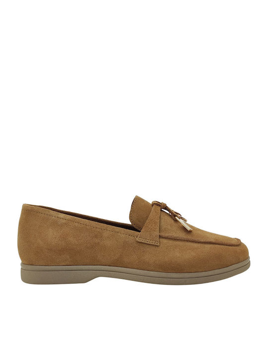 Ragazza Leather Women's Loafers in Tabac Brown ...