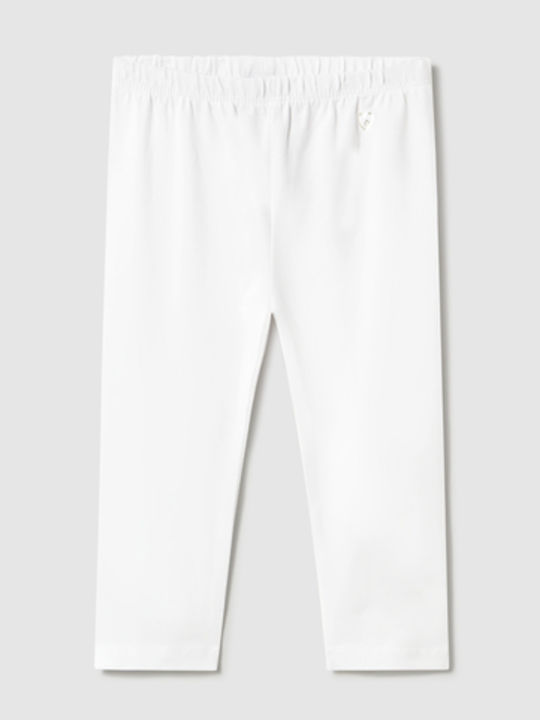 Mayoral Kinderleggings Lang Weiß