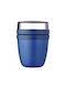 Mepal Lunch Box Plastic Blue