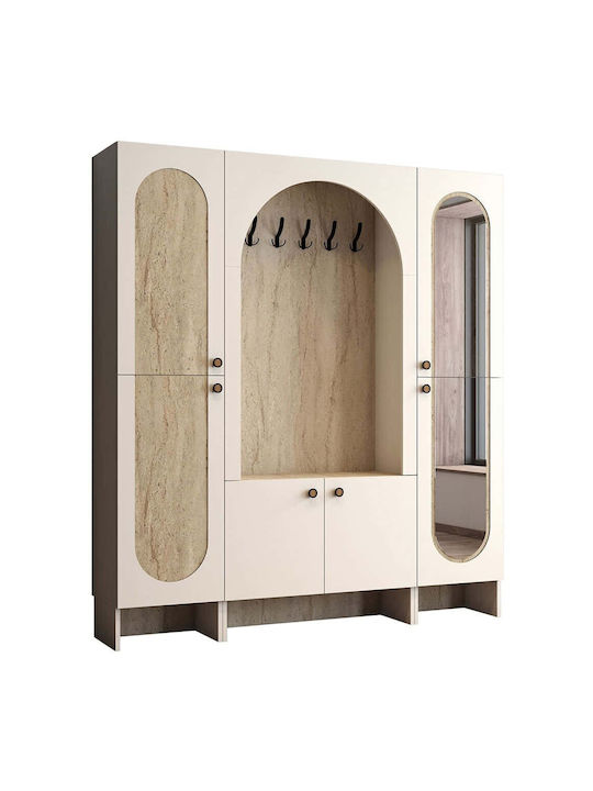 Hallway Furniture Cream-travertine Beige 180x37...