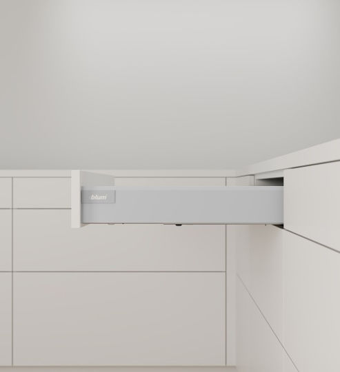 Συρταρι Φρενο Tandembox K Blum 115,6x500mm Γκρι 30kg