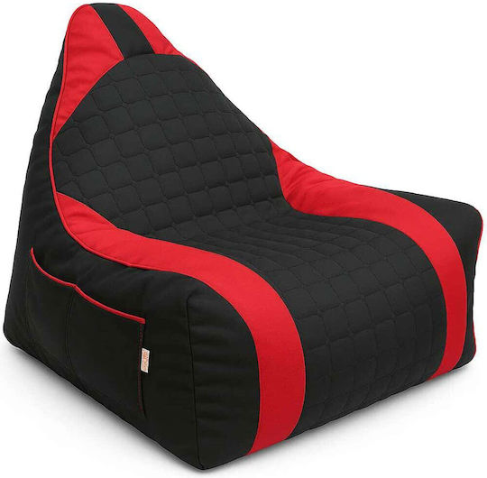 Πολυθρόνα Gamer Red-black 85x80x35cm Πολυθρόνα Gamer Red-black 85x80x35cm