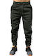 Herren-Sweatpants mit Gummizug Khaki