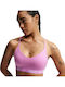 Dri-Fit Indy Damen Sport-BH Rosa mit Futter & Leichter Polsterung