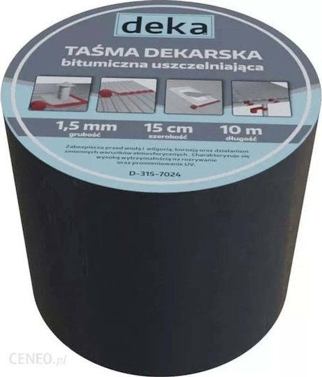 DEKA nuts Изолационна Лента За Армони 150мм x 10м Черна