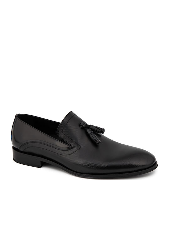 Boss Shoes Leather Men's Dress Shoes Black