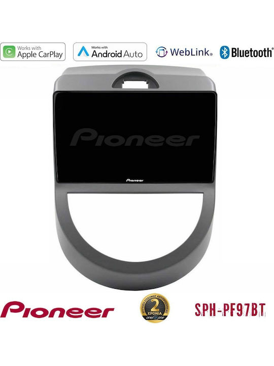Pioneer Auto-Audiosystem für Kia Seele 2009-2011 Bluetooth USB AUX Eingebautes Wi-Fi GPS Apple CarPlay Android Auto mit Touchscreen 9 Zoll