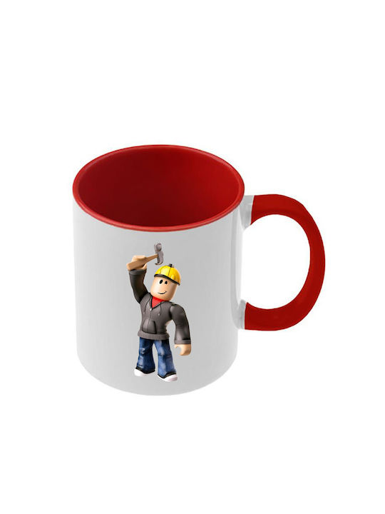 Roblox Tasse Rote Griff Innenseite