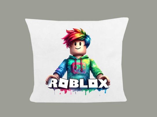 Kinder Wurfkissen Maße 40x40cm Roblox Weiß