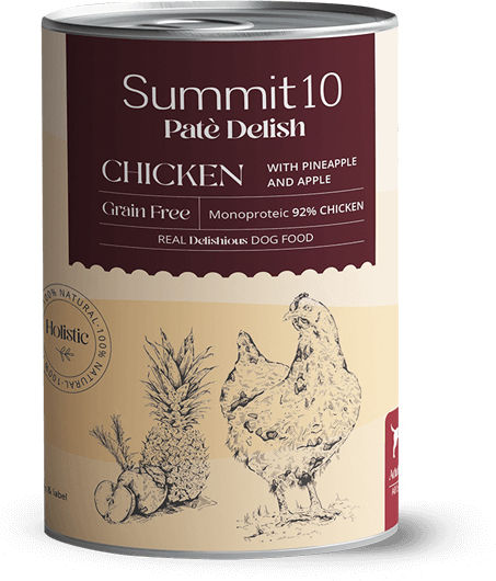 Summit10 Wet Dog Food With Chicken 400gr