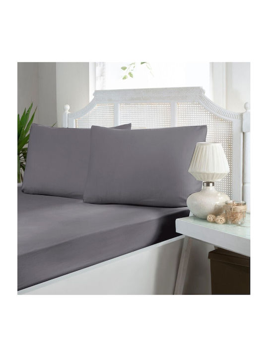 First Choice Set Cearceafuri De Pat Semi Duble Cu Hugger Din Cauciuc 120x200cm 2 (2 Bucăți)