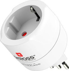 Skross 1.500272-E Swiss to Swiss Plug Adapter Skross 1.500272-E Swiss to Swiss Plug Adapter