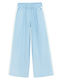 Kids Linen Pants Light Blue