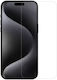Απλό Τζαμάκι Προστασίας Οθόνης Iphone 15 Plus 15 Pro Max Διάφανο