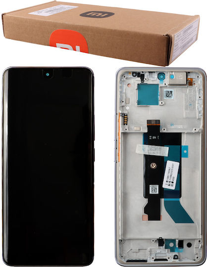 Xiaomi Redmi Note 14 Pro 5g Screen + Touch Screen + Lens + Frame 56002400o1600 Purple Original Service Pack