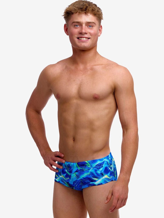 Funky Trunks Kids Swimwear Swim Briefs Blue
