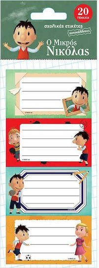 CHartini Poli Notebook Labels 8x4.5cm 20 Pieces