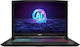 MSI Katana A15 AI B8VE-637XPL 15.6" IPS FHD 144Hz (Ryzen 9-8945HS/16GB/512GB SSD/GeForce RTX 4050/No OS) (US Keyboard)