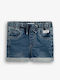Kids Denim Blue Shorts/Bermuda