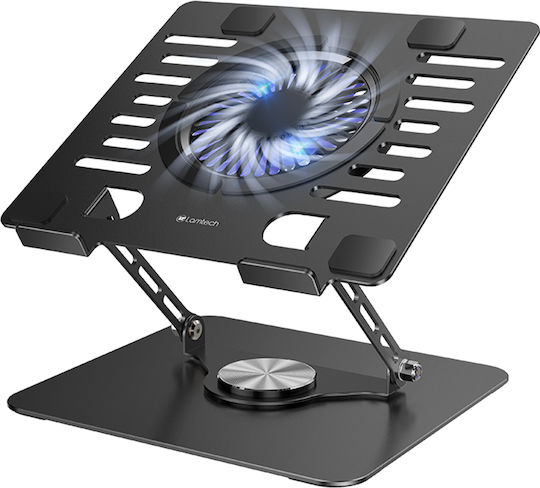 Lamtech Cooling Pad για Laptop έως 17" με 1 Ανεμιστήρα και Φωτισμό LAM980916