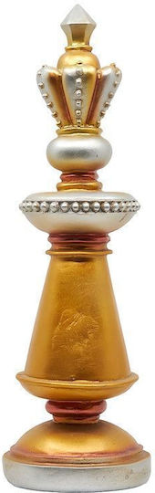 Ai Iliadis Tischdekoration Gold Schachfigur 10x33