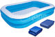 Bestway Πισίνα PVC Φουσκωτή 262x175x51εκ. Γαλάζια