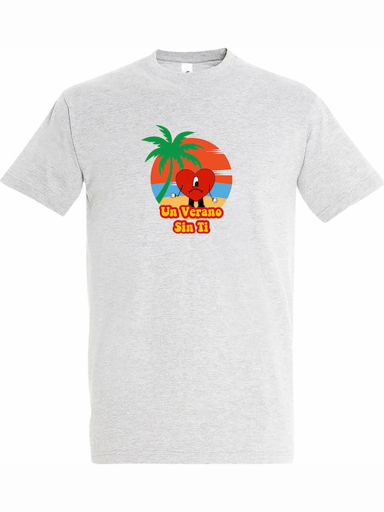 Tricou Unisex Bad Bunny Un Verano Sin Ti Gri
