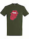 T-shirt Unisex " Rolling Stones You Can't Always Get What You Want " Army