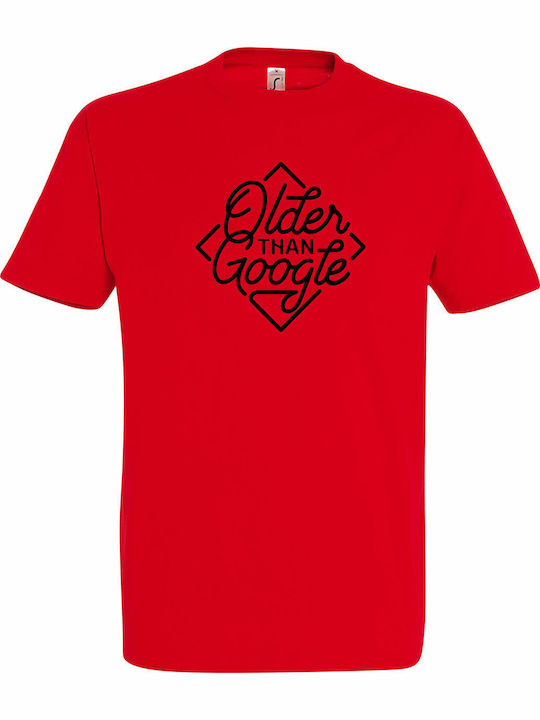 T-shirt Unisex " Older Than Google Funny Birthd...