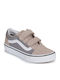 Old Skool V Παιδικά Sneakers με Σκρατς Μπεζ