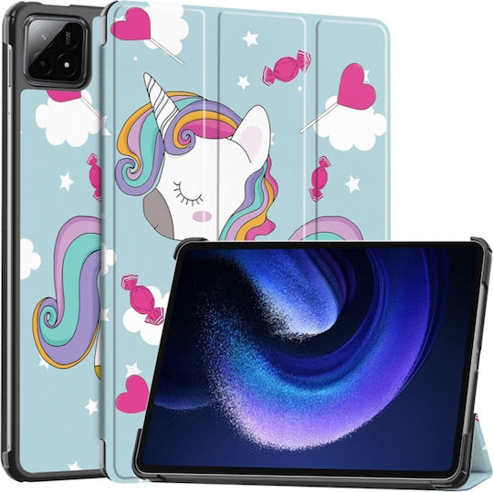 Flip Cover Durabilă Maro (Xiaomi Pad 6s Pro 12.4)
