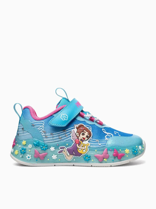Pablosky Kids Anatomic Sneakers with Blue Lights