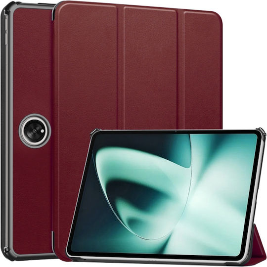Tablet Hülle Oneplus Pad Skyddar Innovation Mehrwinkel-Stand Schlaf- und Weckfunktion Faltpro Rot Set Aufkleber