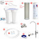 Proteas Filter Wasserfiltrationssysteme Einzeln Unter der Spüle mit Wasserhahn & Ersatzfilter 053-543-GR