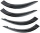 Set 4 Mânere Din Plastic Compatibile BMW Seria 3 F30 F31 2012-2018 Negru Lucios