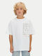 Παιδικό T-shirt Λευκο