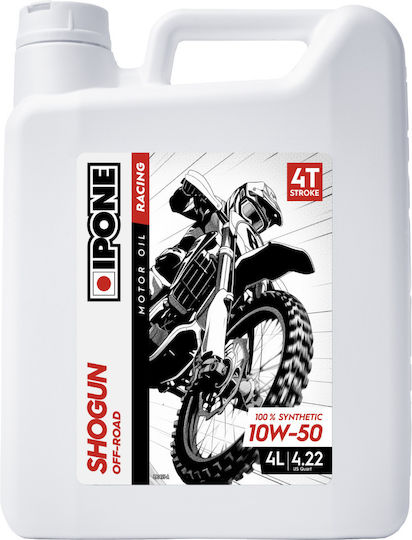 Ipone 10W-50 Ulei Moto Pentru Motoare Cu Patru Timpi 4l