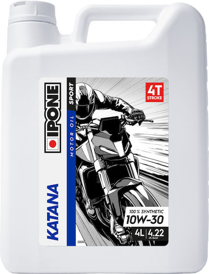 Ipone 10W-30 Motorrad-Schmierstoffe Öl 4T für Viertaktmotoren 4lt