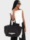 Rsg Stoff Damen Tote Tasche Schwarz