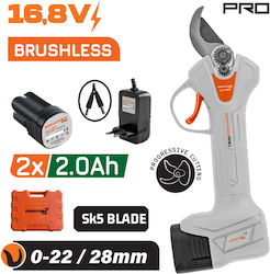 Nakayama PRO EC1428 Ψαλίδι Κλαδέματος 16.8V με 2 Μπαταρίες 2Ah/2Ah Nakayama PRO EC1428 Ψαλίδι Κλαδέματος 16.8V με 2 Μπαταρίες 2Ah/2Ah