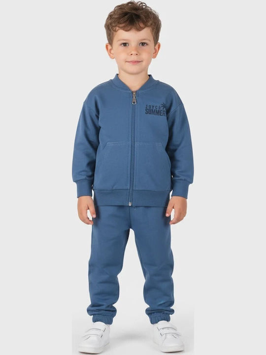 Joyce Kids Sweatpants Set Blue Navy 2 Pieces