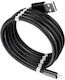 Fast Charging Cable Alista Home Usb Compatible Iphone Magnetic Absorption 1 M Black