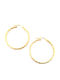 Rubini Gold 9K Hoop Earrings