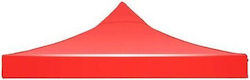 Alista Home Gazebo Cover Red with PVC Coating 6x3m